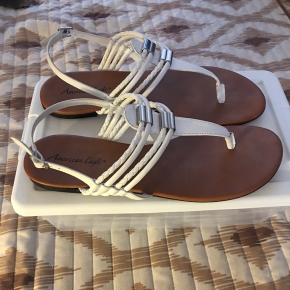 white sandals payless